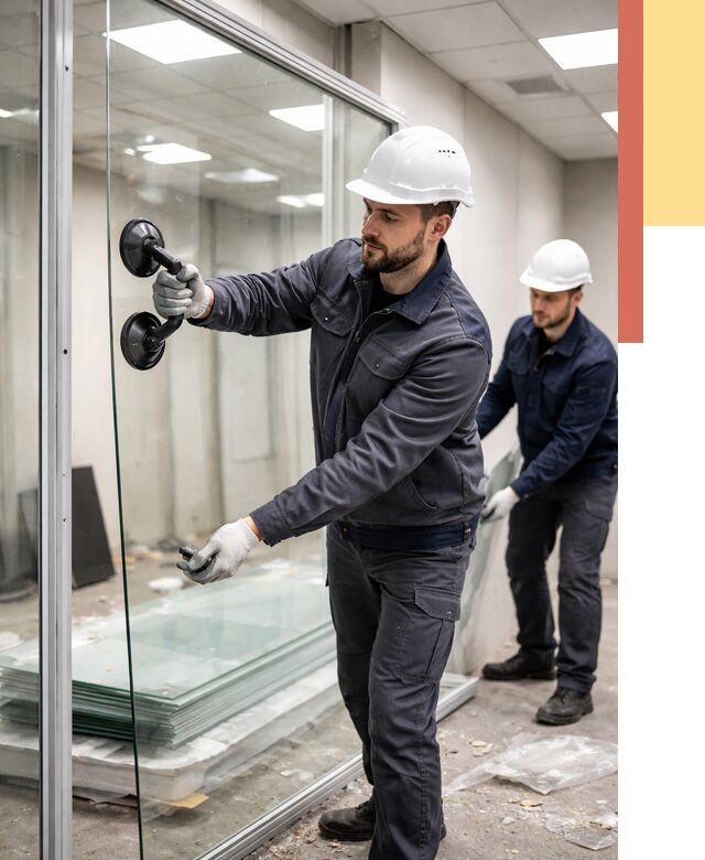 Демонтаж стеклянных перегородок в Нижнем Новгороде от 3335 руб. — быстро и недорого | ОТДЕЛОЧНИК-Ннн