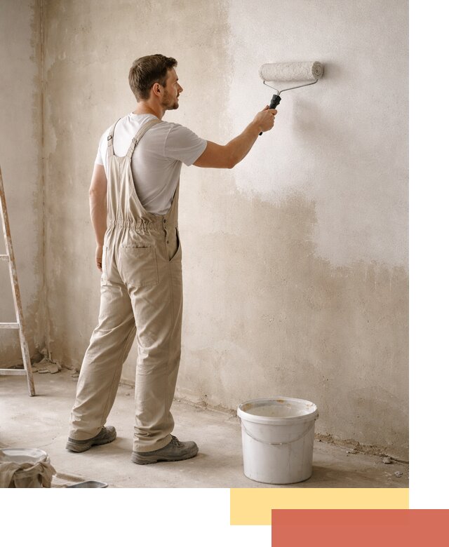 Грунтовка стен под отделку в Нижнем Новгороде профессиональным раствором