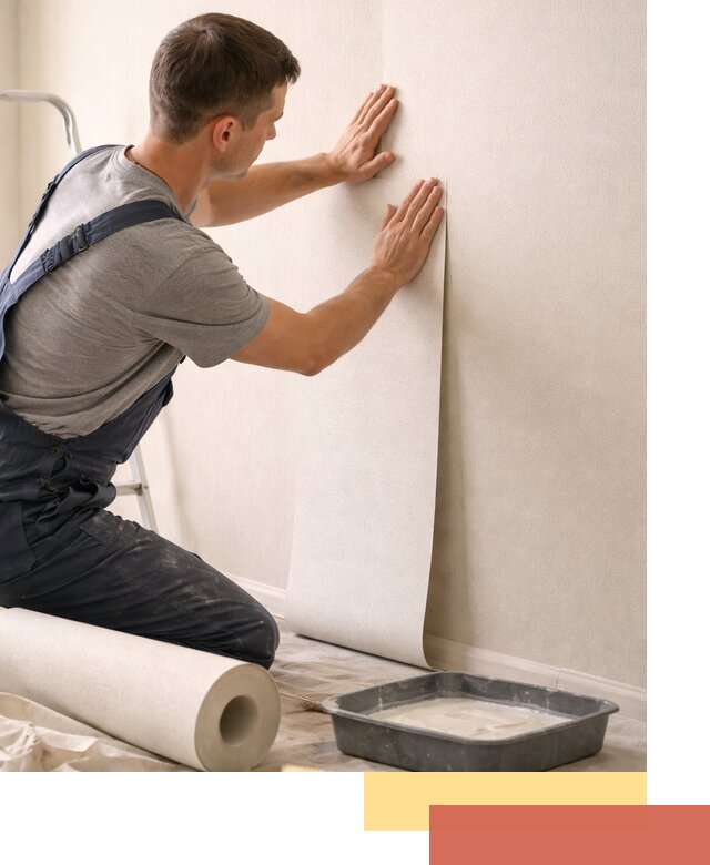 Поклейка флизелиновых обоев в Нижнем Новгороде качественно и быстро