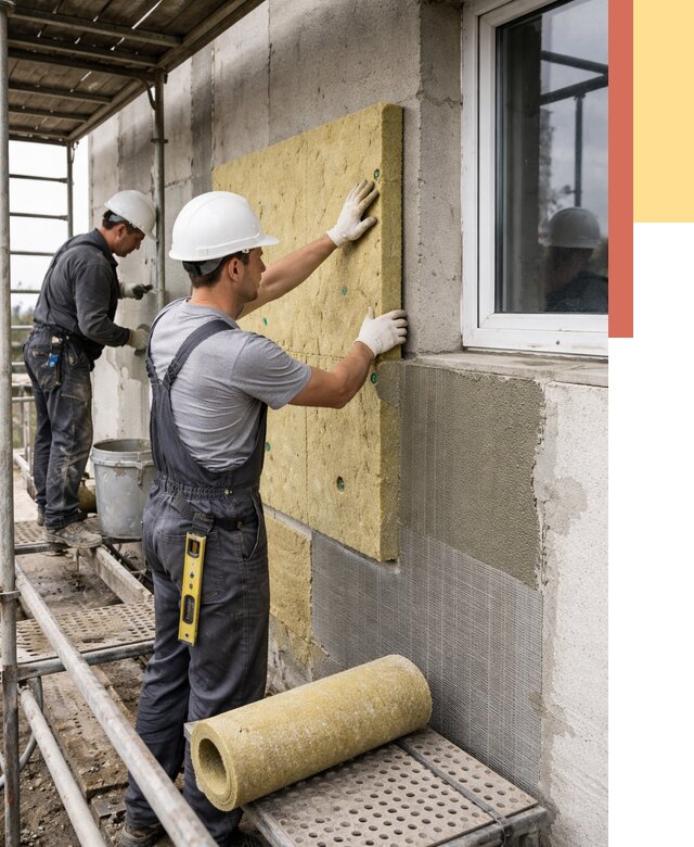 Утепление стен в Нижнем Новгороде от 4481 руб. под ключ — быстро и недорого | ОТДЕЛОЧНИК-Ннн