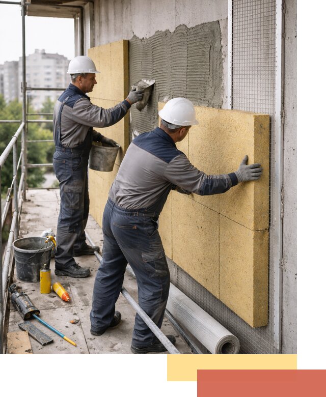 Утепление стен зданий и домов в Нижнем Новгороде качественно и надежно