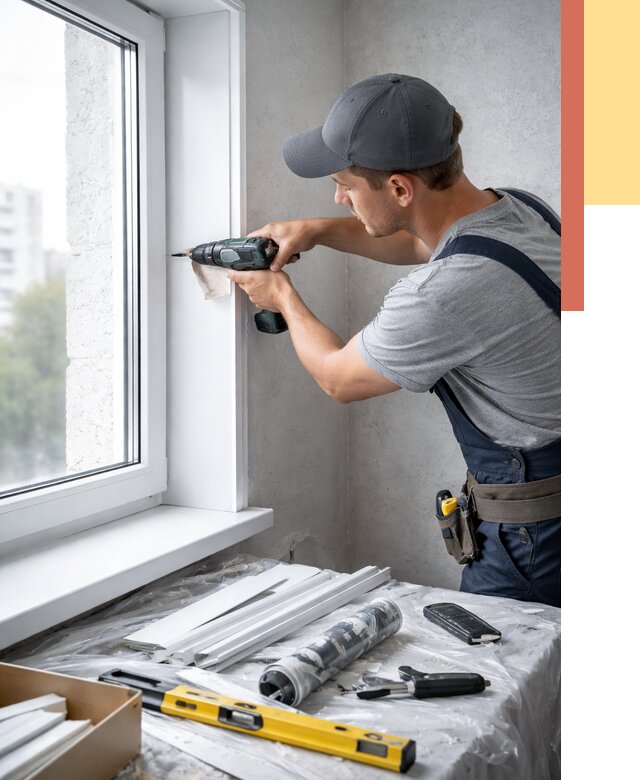 Установка пластиковых откосов в Нижнем Новгороде от 2345 руб. | ОТДЕЛОЧНИК-Ннн монтаж, быстро и недорого