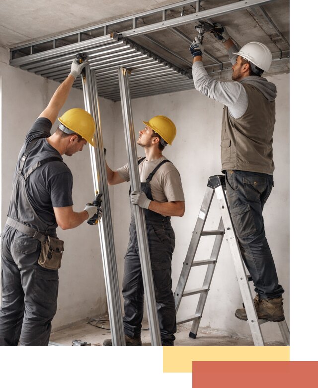 Монтаж реечного потолка под ключ в Нижнем Новгороде